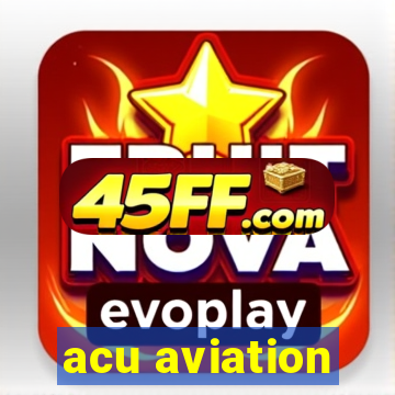acu aviation